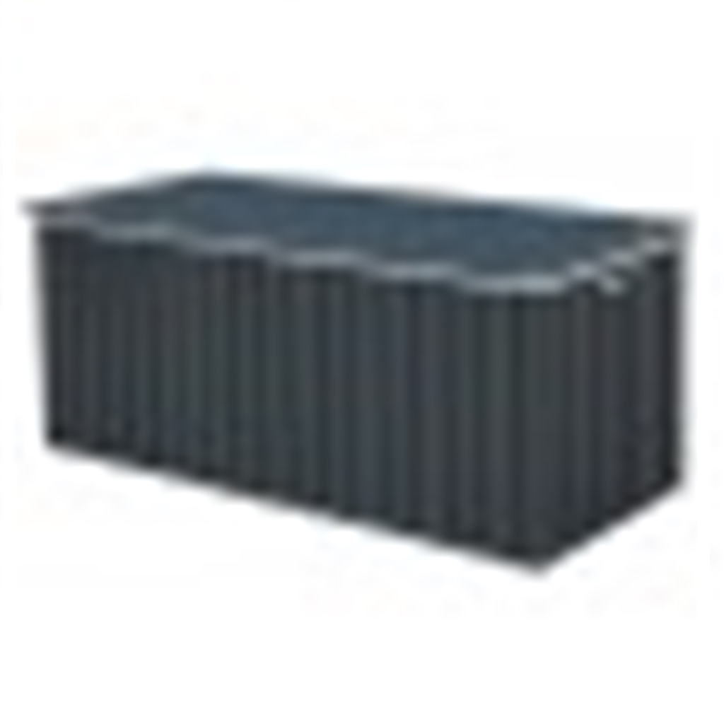 6 X 2 Value Metal Storage Box Anthracite Grey (1.73m X 0.73m