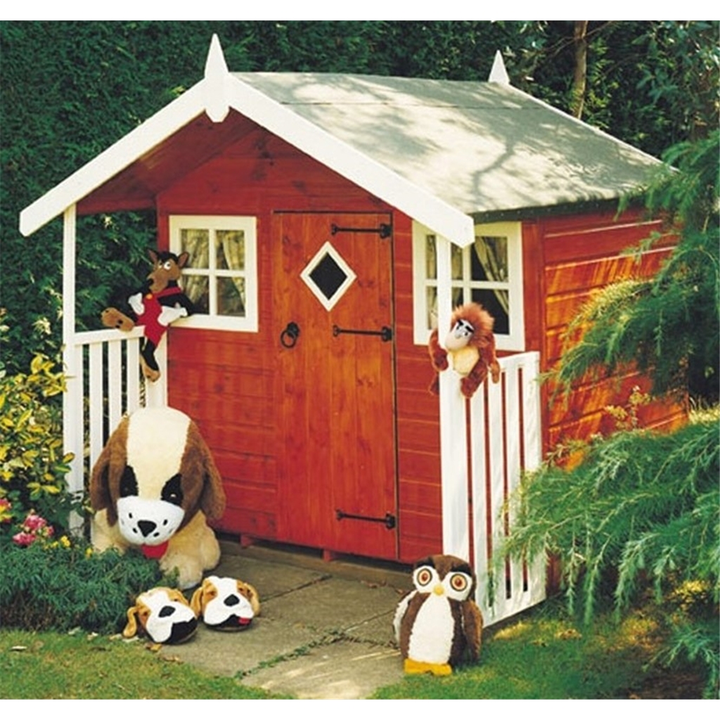 6 x 4 1.78m x 1.72m - wooden hobby playhouse shedsfirst