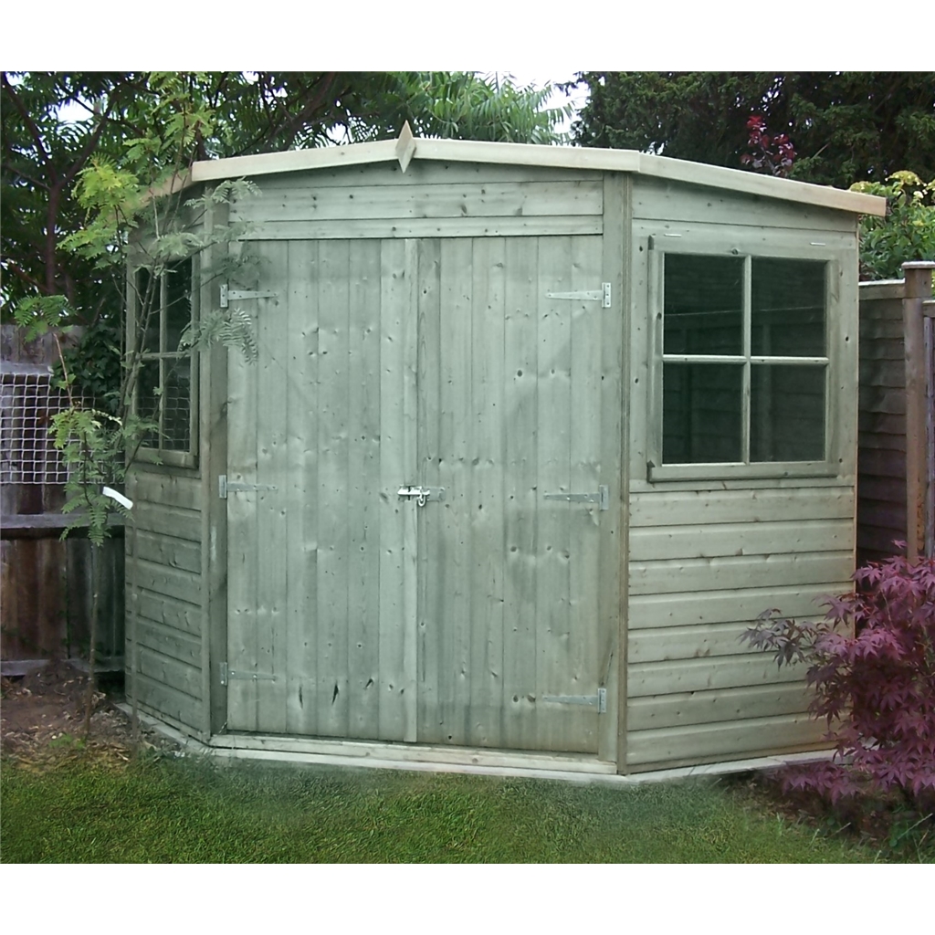 galvanised metal shed mobility scooter in skegness