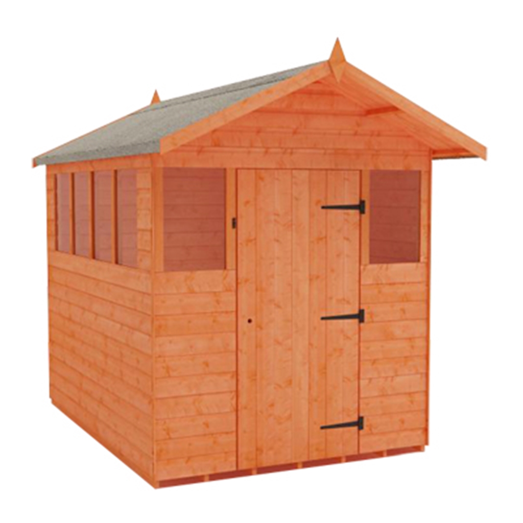 8 x 6 Summer Shed (12mm Tongue and Groove Floor and Roof 