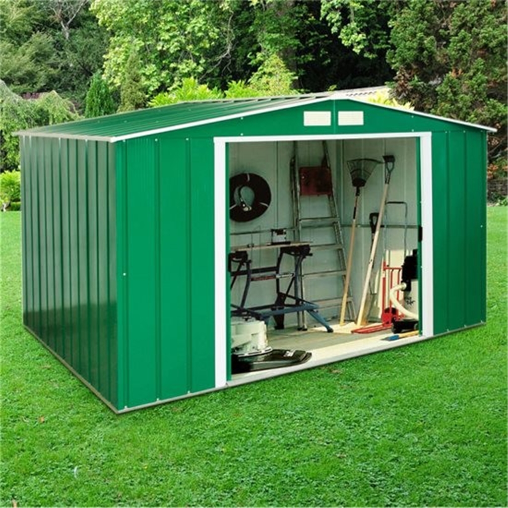 8 X 10 Select Value Metal Shed (2.61m X 3.02m) ShedsFirst