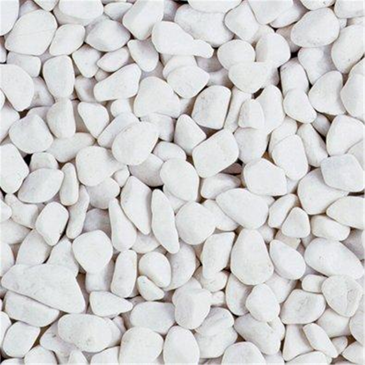 white pebbles bulk bag