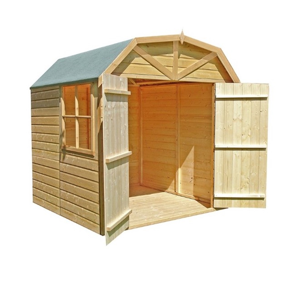 7 x 7 (2.05m x 1.98m) - Tongue And Groove - Barn - 12mm 