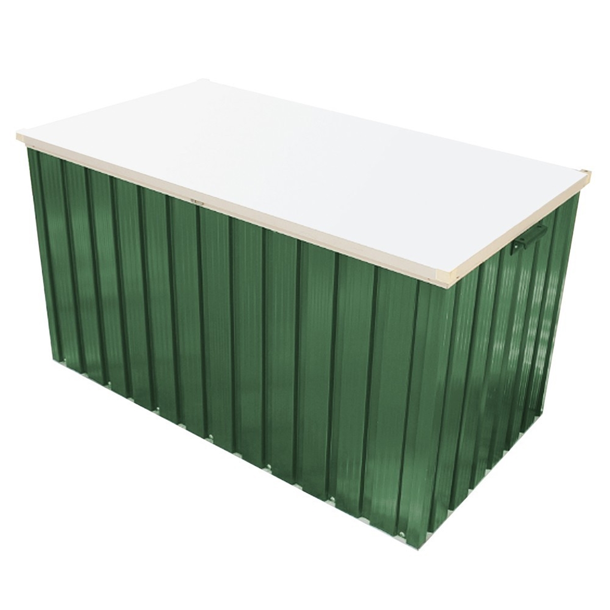 6 x 2 Select Green Metal Storage Box (1.68m x 0.68m) ShedsFirst