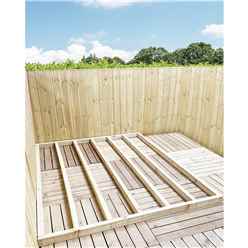 9 x 7 Pressure Treated Timber Base