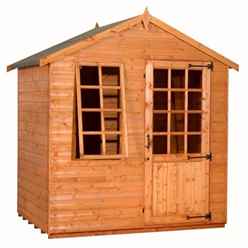5 X 7 Georgian Style Summerhouse (12mm Tongue And Groove Floor And Apex Roof)