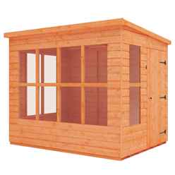 6 X 6 Pent Summerhouse (12mm Tongue And Groove Floor And Roof)