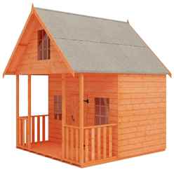 8 X 8 Club Playhouse (12mm Tongue And Groove Floor And Roof)