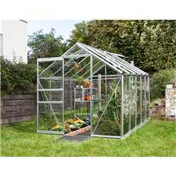 6 X 10 Premier Low Threshold Aluminium Frame Greenhouse