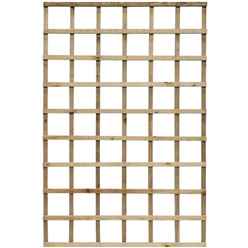 Pack of 3 - 6 X 4 Heavy Duty Trellis Panel Pressure Treated 