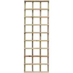 Pack of 3 - 6 X 2 Heavy Duty Trellis Panel Pressure Treated 