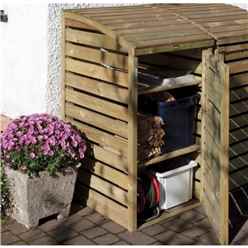 Pressure Treated Box Store (2.7ft X 2.4ft)