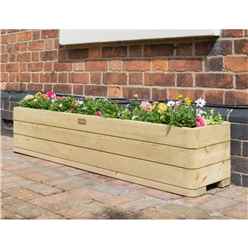 Pressure Treated Rectangular Planter (3ft X 1.3ft)