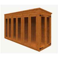12 X 4 Pent Tongue And Groove Summerhouse (12mm Tongue And Groove Floor And Roof)