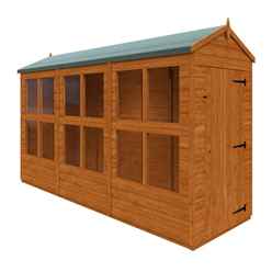 12 x 4 Tongue and Groove Sunroom (12mm Tongue and Groove Floor and Apex Roof)