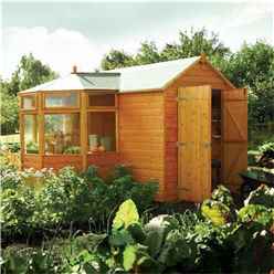 ** DISCO FEB 21** 10 X 10 Corner Potting Tongue And Groove Shed (12mm Tongue And Groove Floor)