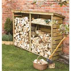 Deluxe Large Log Store (7.5ft X 1.8ft)