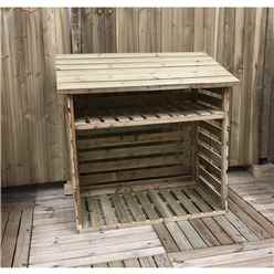 4 X 2 Pressure Treated Tongue And Groove Log Store
