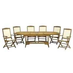 6 Seater - 7 Piece - Edinburgh Dining Set With Edinburgh Extension Table V Leg With 6 Henley Highback Chairs - Free Next Working Day Delivery (mon-Fri)