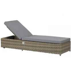Marlow Sunlounger With 8cm Cushion  - One Box