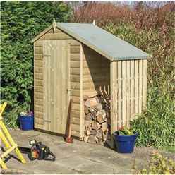 4 X 3 Oxford Shed With Lean To
