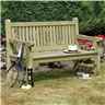 Deluxe Softwood Garden Bench (5ft X 2ft)