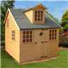 Installed 6 X 8 (2.39m X 1.79m) - Cottage Playhouse - Tongue And Groove Installation Included