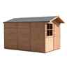 10 x 7 (2.97m x 2.05m) - Tongue And Groove - Apex Garden Wooden Shed / Workshop - 1 Opening Window - Single Door - 12mm Tongue And Groove Floor