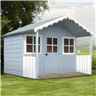 Installed 6 x 4 Wooden Stork Playhouse Installation Included