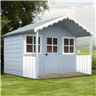 Installed 6 X 4 Wooden Stork Playhouse Installation Included