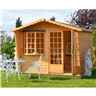 10 x 6 (3m x 1.79m) - Premier Wooden Summerhouse - 12mm T&g Walls - Floor - Roof