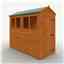 8 X 4 Tongue And Groove Shed (12mm Tongue And Groove Floor And Apex Roof)