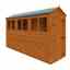 12 X 4 Tongue And Groove Shed (12mm Tongue And Groove Floor And Apex Roof)