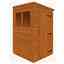 4 X 4 Tongue And Groove Pent Shed (12mm Tongue And Groove Floor And Roof)