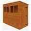 8 X 4 Tongue And Groove Pent Shed (12mm Tongue And Groove Floor And Roof)