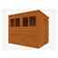 8 X 6 Tongue And Groove Pent Shed (12mm Tongue And Groove Floor And Roof)