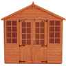 8 X 8 Classic Summerhouse (12mm Tongue And Groove Floor And Apex Roof)