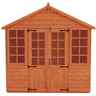 10 X 8 Classic Summerhouse (12mm Tongue And Groove Floor And Apex Roof)