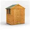 4 x 6 Premium Tongue And Groove Apex Shed - Single Door - 2 Windows - 12mm Tongue And Groove Floor And Roof