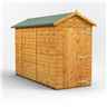 10 x 4 Premium Tongue And Groove Apex Shed - Single Door - Windowless - 12mm Tongue And Groove Floor And Roof