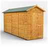 14 X 4 Premium Tongue And Groove Apex Shed - Single Door - Windowless - 12mm Tongue And Groove Floor And Roof