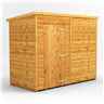 8 X 4 Premium Tongue And Groove Pent Shed - Single Door - Windowless - 12mm Tongue And Groove Floor And Roof