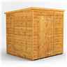 6 x 6 Premium Tongue And Groove Pent Shed - Single Door - Windowless - 12mm Tongue And Groove Floor And Roof