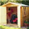 Installed 7 x 7 (2.05m x 2.05m) - Tongue And Groove - Apex Shed - 12mm Tongue And Groove Floor - Installation Included