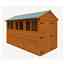 12 X 6 Tongue And Groove Apex Shed With Double Doors (12mm Tongue And Groove Floor And Roof)