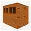 8 X 6 Tongue And Groove Pent Shed With Double Doors (12mm Tongue And Groove Floor And Roof)