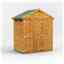 4 x 6 Security Tongue and Groove Apex Shed - Double Doors - 2 Windows - 12mm Tongue and Groove Floor and Roof