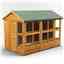 12 x 6 Premium Tongue And Groove Apex Potting Shed - Double Doors - 16 Windows - 12mm Tongue And Groove Floor And Roof