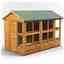 14 x 6 Premium Tongue And Groove Apex Potting Shed - Double Doors - 18 Windows - 12mm Tongue And Groove Floor And Roof