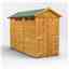 10 x 4 Security Tongue and Groove Apex Shed - Double Doors - 4 Windows - 12mm Tongue and Groove Floor and Roof